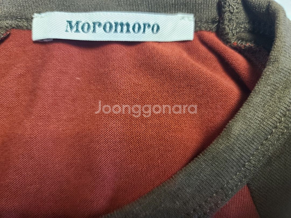 일본 모로모로 Moromoro 크롭티 1 size--3