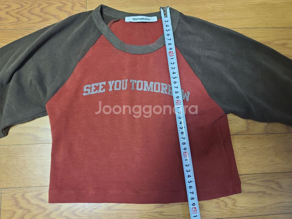일본 모로모로 Moromoro 크롭티 1 size--4