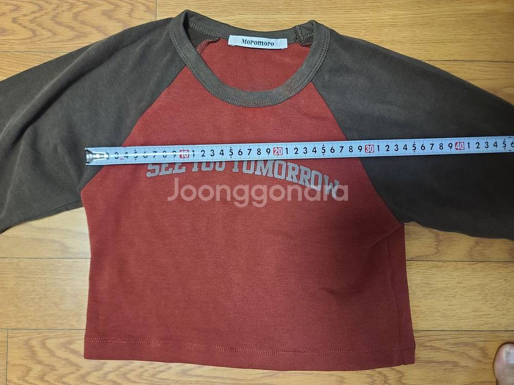 일본 모로모로 Moromoro 크롭티 1 size--5