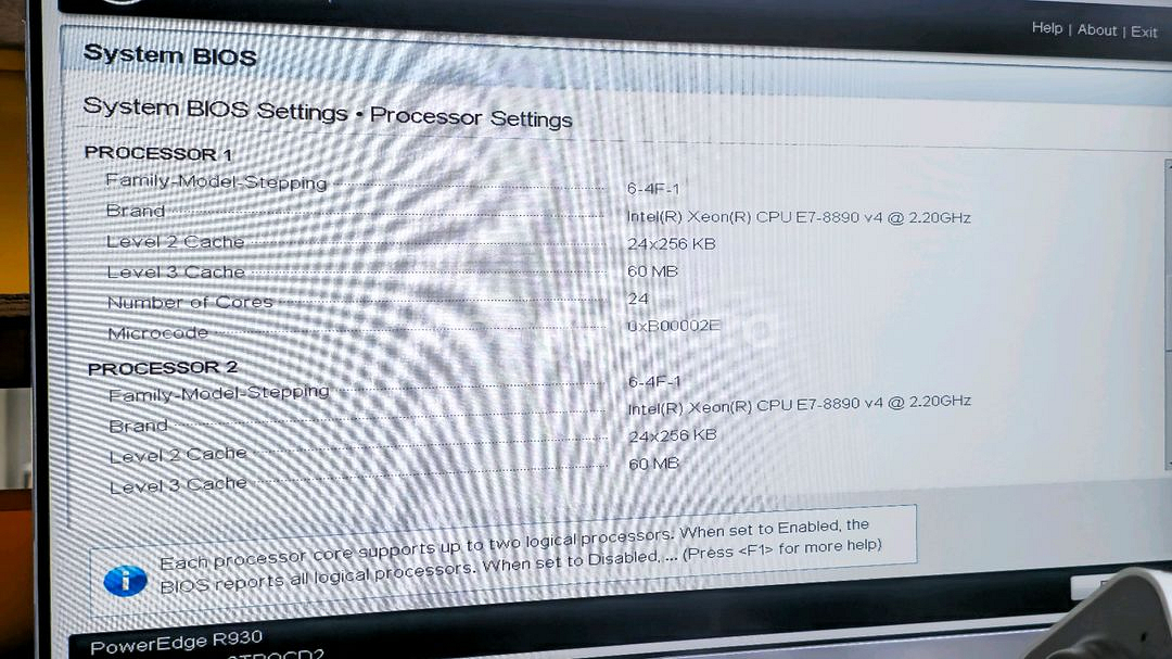 Dell PowerEdge R930 서버 4U 24co--4