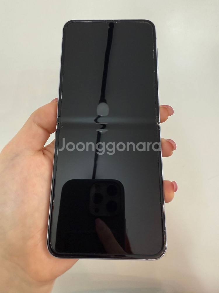 무잔상)갤럭시Z플립4 256GB 블루/ Y859--0