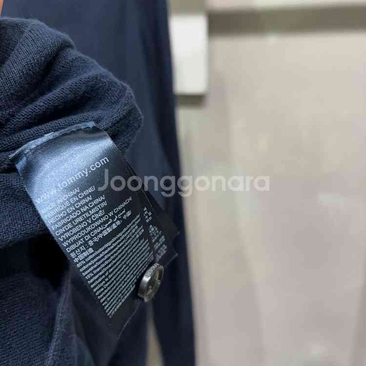 (100) 타미힐피거 캐주얼 클래식 린넨 가디건--3
