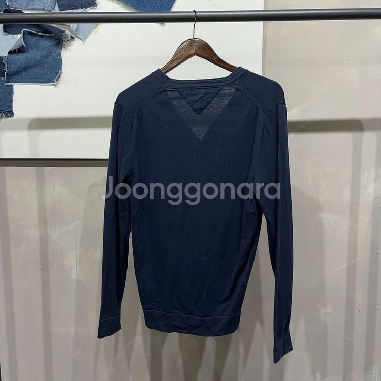 (100) 타미힐피거 캐주얼 클래식 린넨 가디건--1