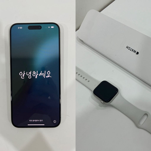 아이폰 15 Pro Max + 애플워치 SE 2세대