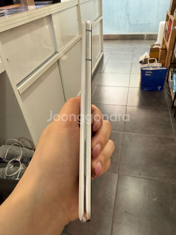 무잔상)갤럭시S21 256GB 화이트/ Y860--3