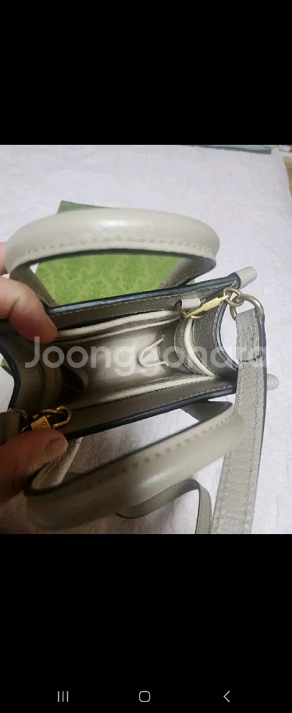 구찌 인터로킹 미니 토트백--3