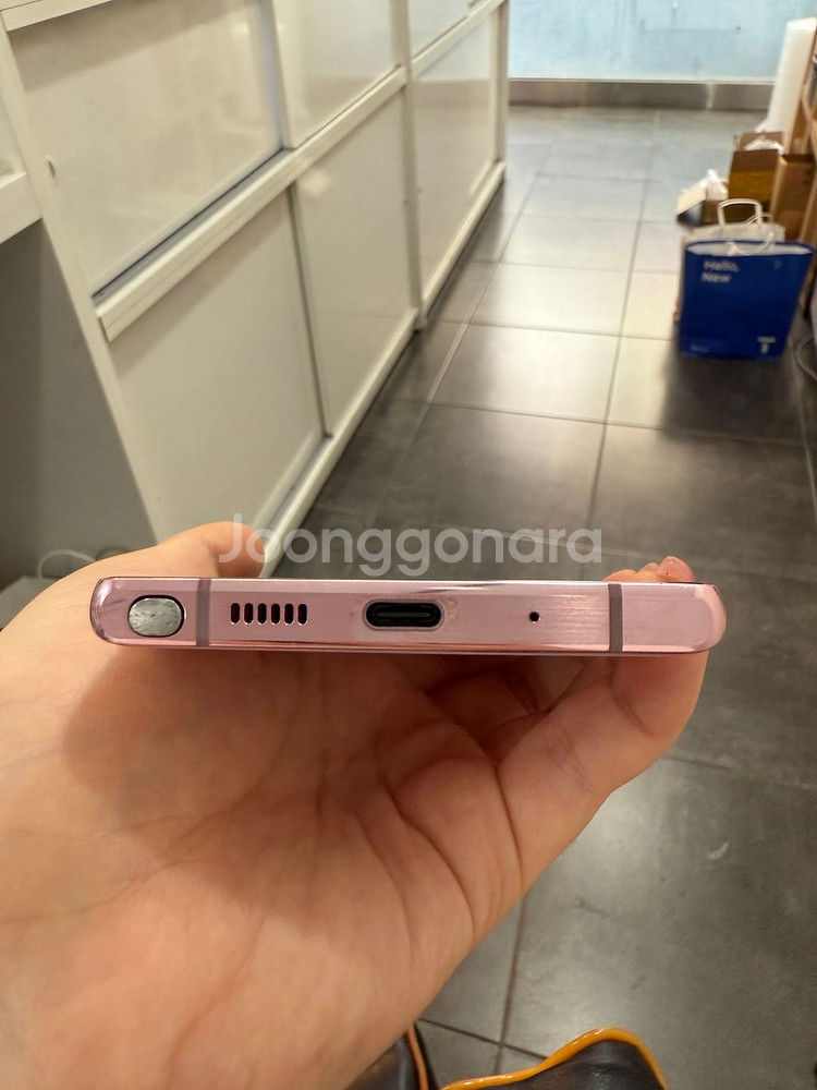 갤럭시노트20 256GB 핑크/ Y861--4