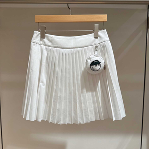말본 볼파우치 플리츠스커트