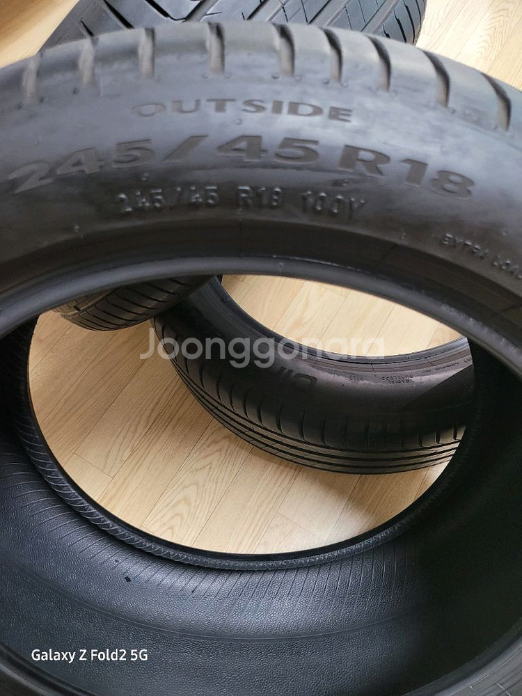 피렐리 신투라토 p7 245 45 18(벤츠 MO)--3