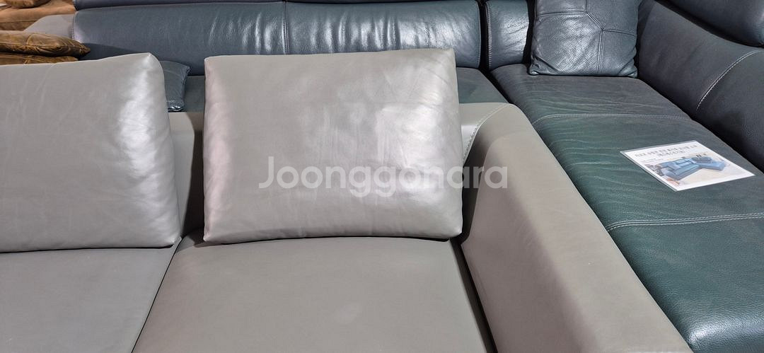 벤스 아담 이태리 마스트로또 천연가죽 카우치소파+트레이--4
