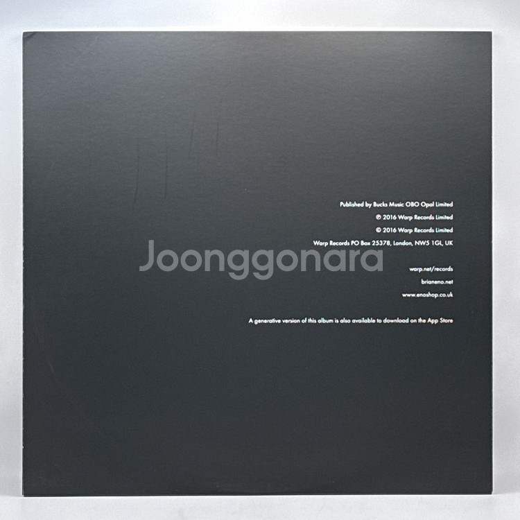 브라이언 이노 Reflection LP--6