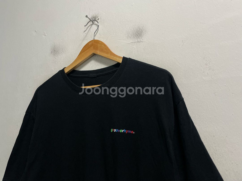 100 그루브라임 빅로고 루즈핏 반팔티--1