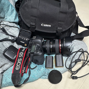 캐논 오막포 5D Mark4+렌즈+스피드라이트+캐논가방