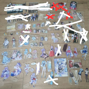 스텔라이브 아크릴 굿즈2