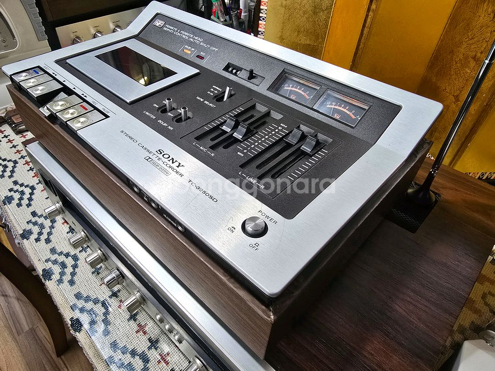 빈티지 파이오니아 F-100 스테레오 리시버앰프--8