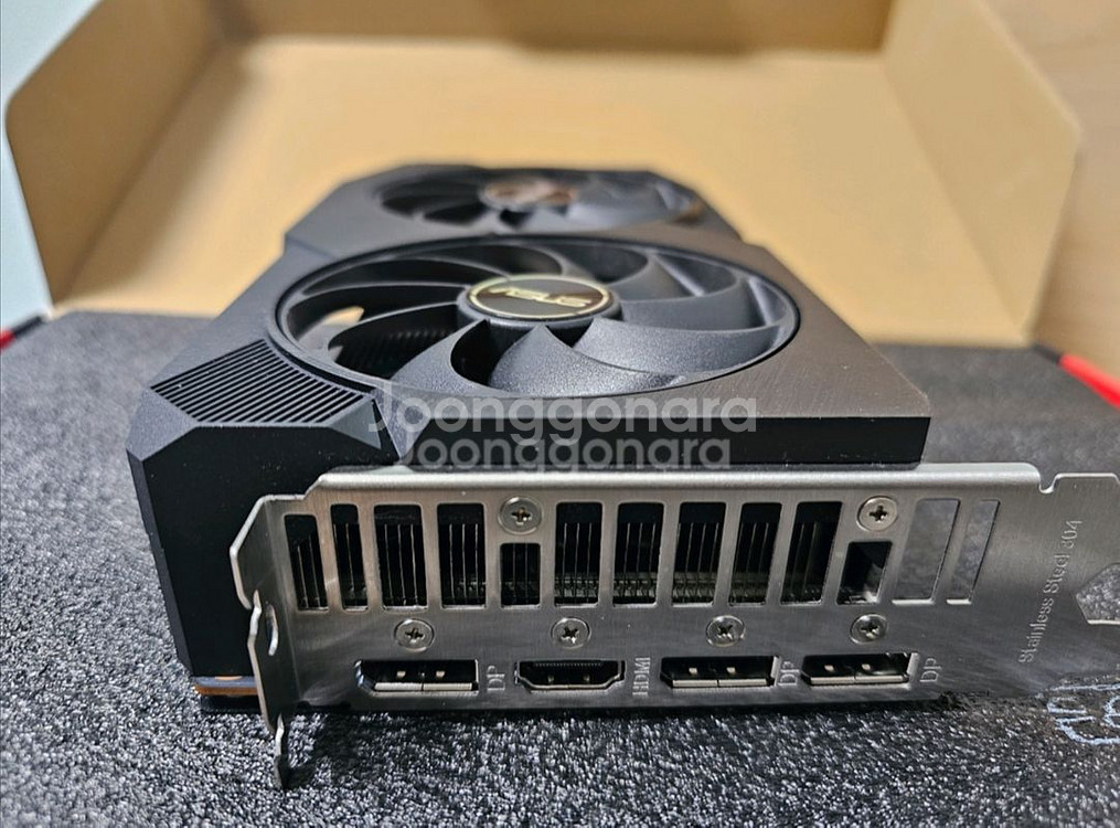 ASUS 라데온 DUAL RX7600 OC 8GB--2