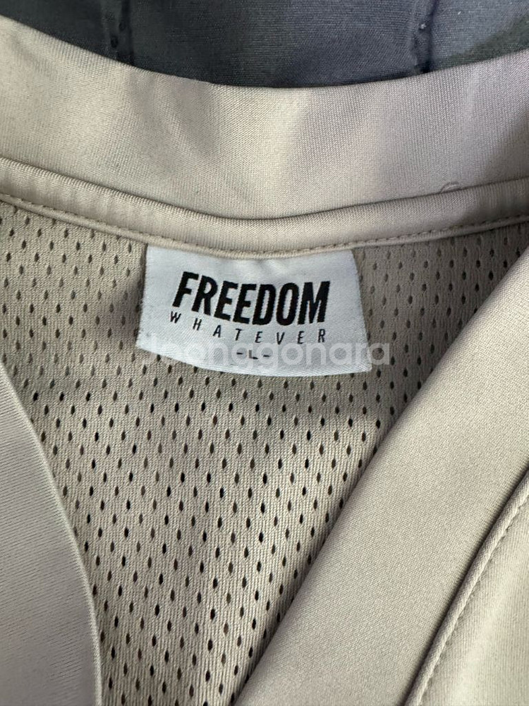 프리덤 메쉬 럭비 져지 크림 L--2