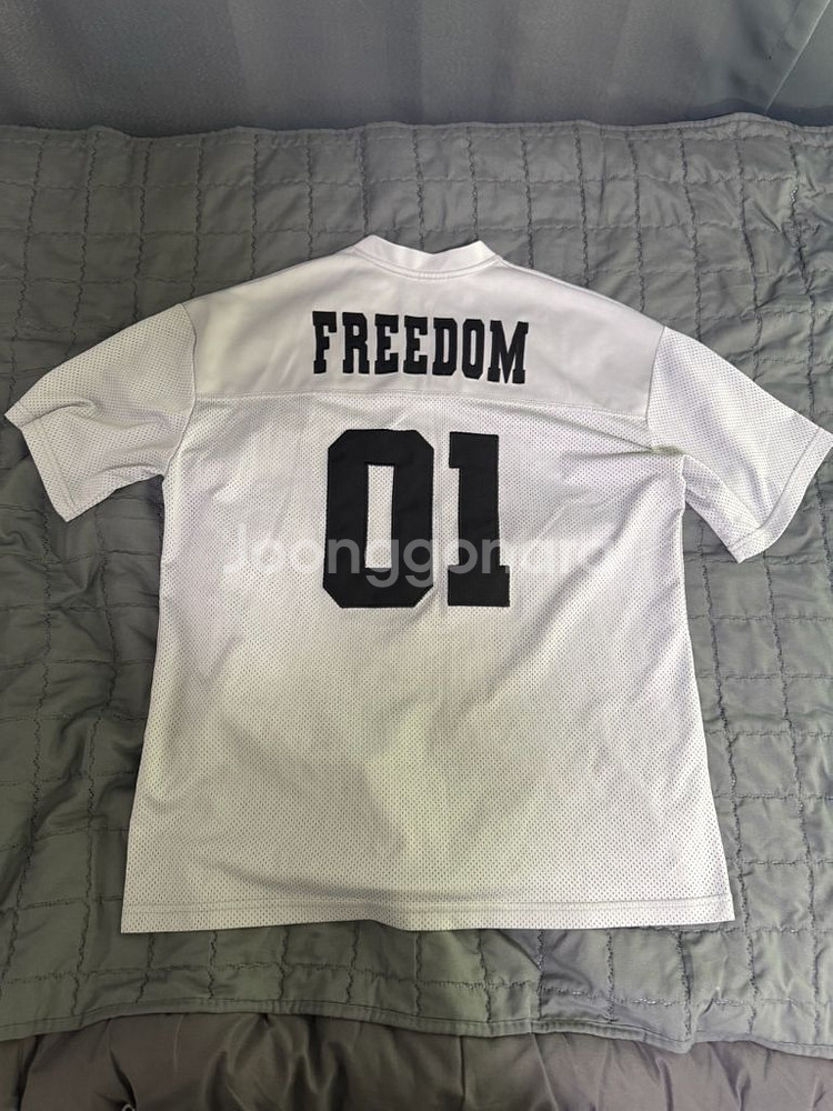 프리덤 메쉬 럭비 져지 그레이 L--0