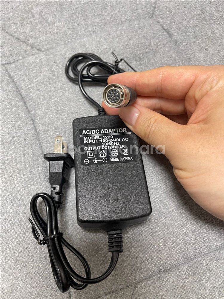 전원 어댑터 12v 2a 12핀--1