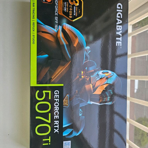 (미개봉) 기가바이트 5070ti 윈드포스 16G