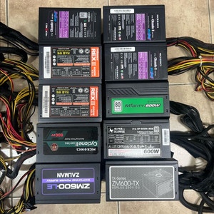 브랜드 파워서플라이 600W 일괄판매 합니다! 1번