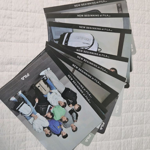 방탄소년단 BTS 휠라 2021 파일 8장 일괄