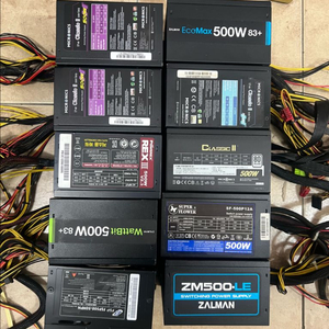브랜드 파워서플라이 500W 일괄판매 합니다! 2번