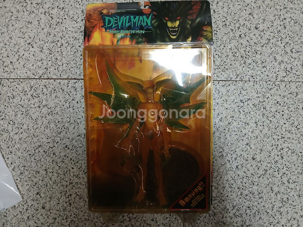 피규어 데빌맨 사탄 데빌맨 아몬 밀봉 판매합니다.--0