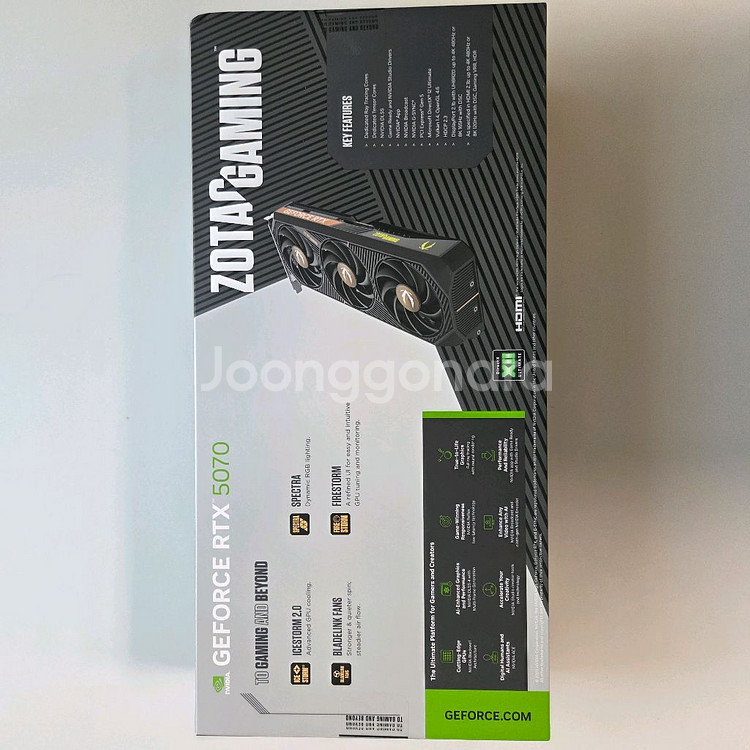 RTX 5070 미개봉 새제품--3