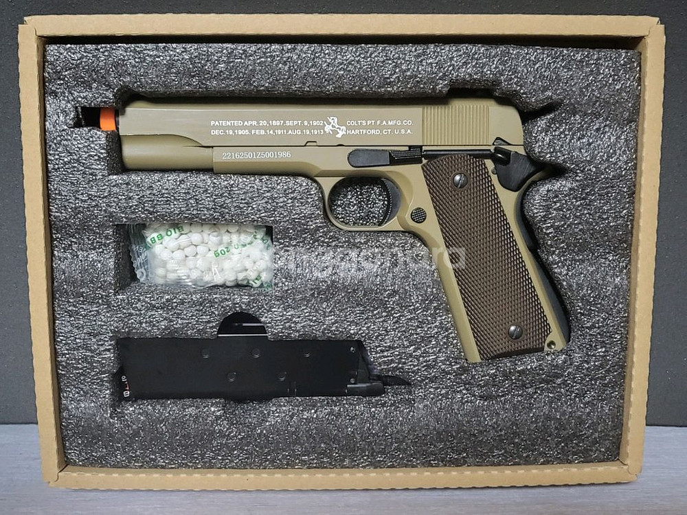 서바이벌 - 핸드건ㆍ COLT 1911 (TAN)--0