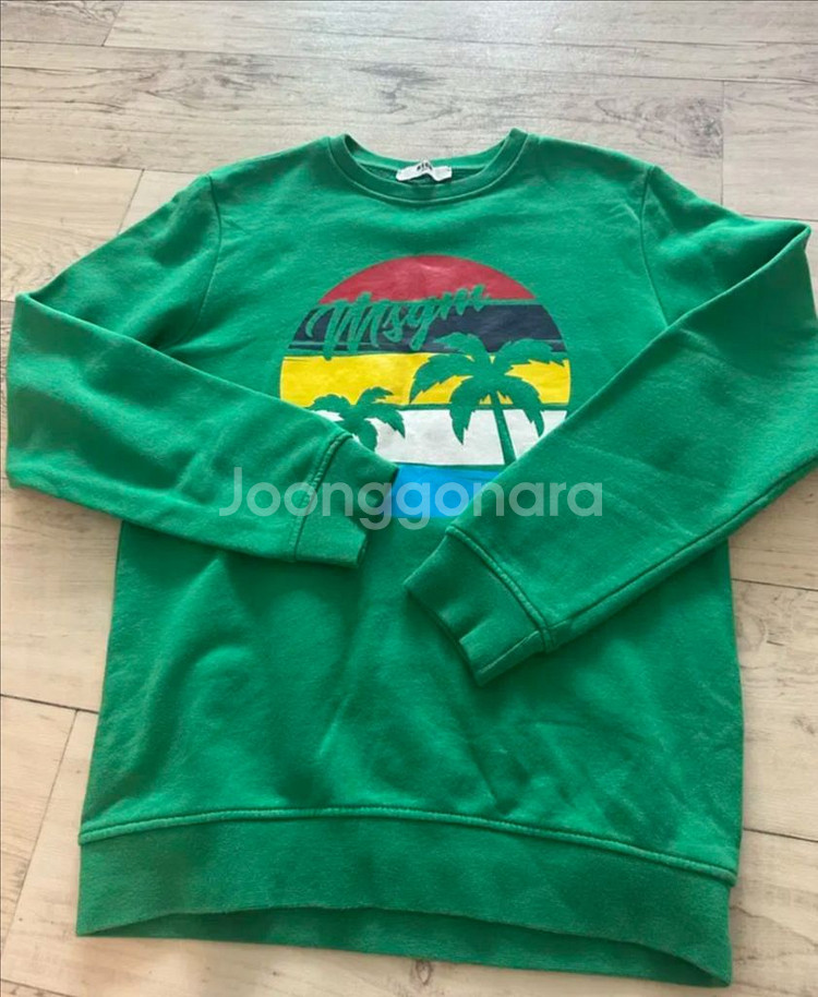msgm 키즈 맨투맨--0