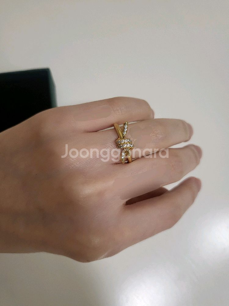 티파니 티파니앤코 노트링 반지 새상품--0
