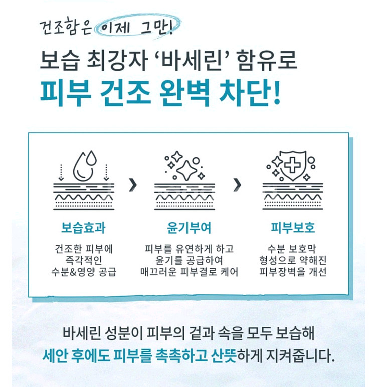 [택포]애경 산양유 비누 / 바세린 모이스처 폼클렌징--9