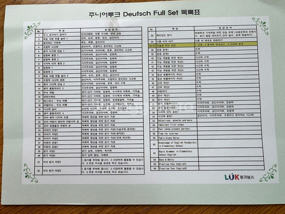 주니어루크 두뇌조깅프로그램 택포--4