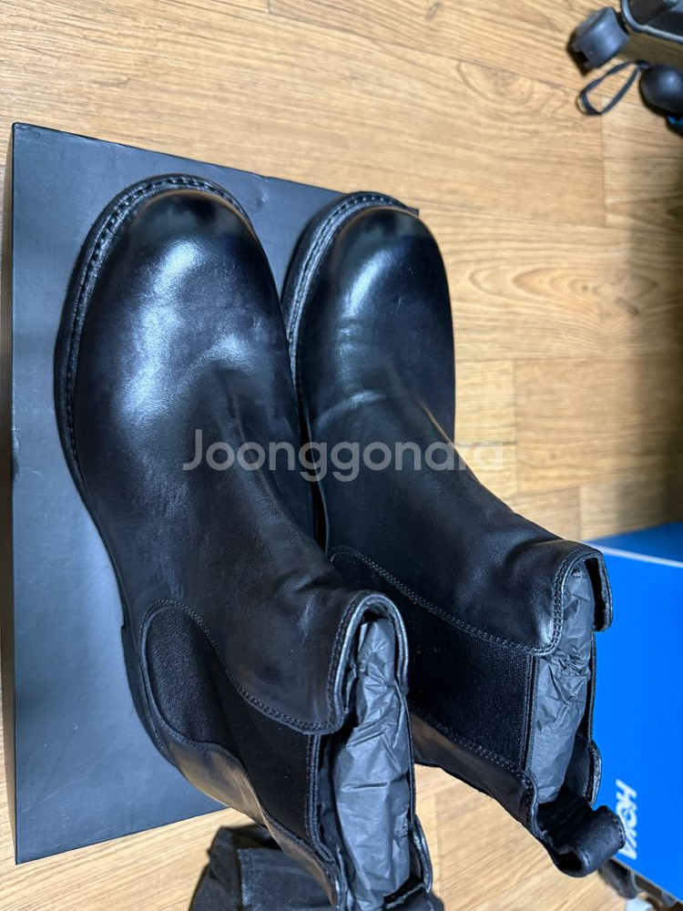 로맨틱무브 핸즈 홀스레더 말가죽 부츠 265 새상품--1