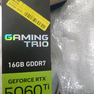 msi rtx 5060ti oc 16gb 트라이프로져4