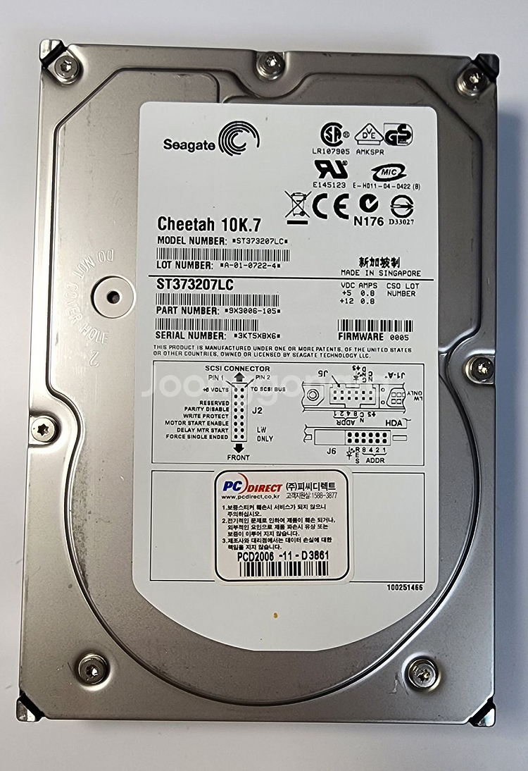 SeagateCheetah 73GB SCSI HDD--0