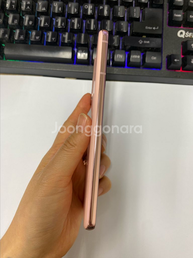 SK 갤럭시S21 핑크 A급 256GB 무잔상--5