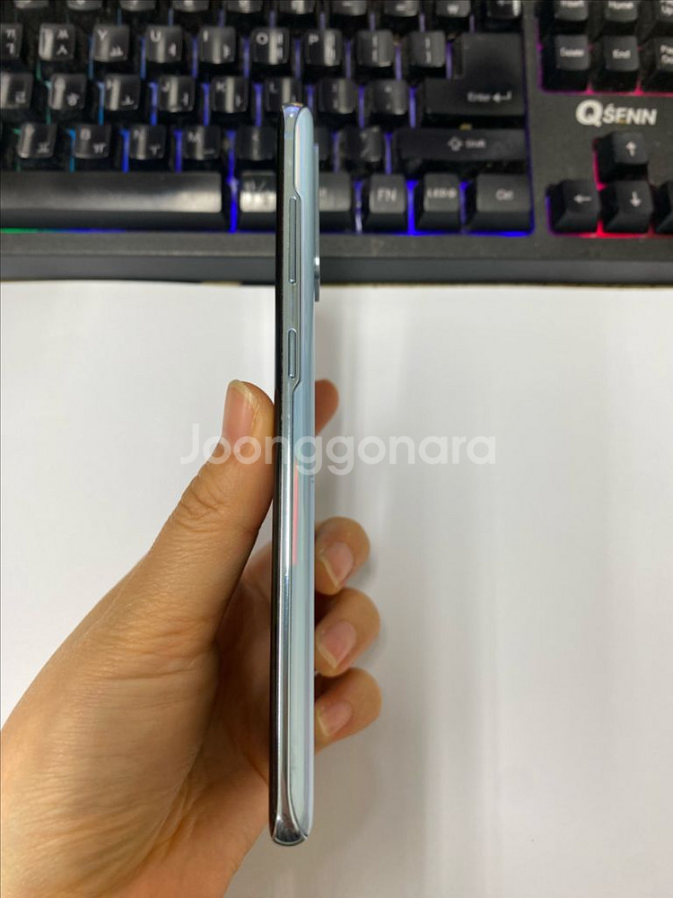 SK 갤럭시S20 블루 외관깔끔 128GB 무잔상급--6