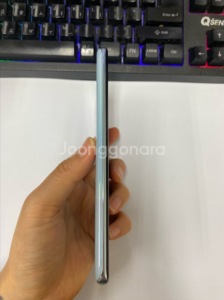 SK 갤럭시S20 블루 외관깔끔 128GB 무잔상급--5