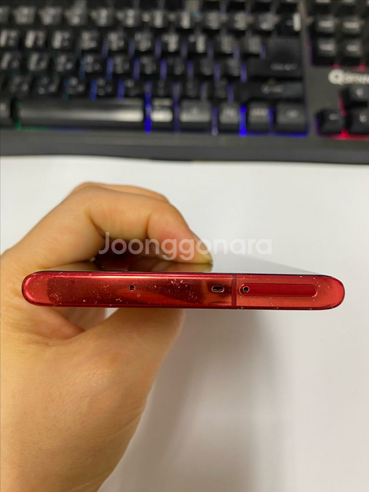 KT 갤럭시노트10 레드 액정SS급 256GB 무잔상--3
