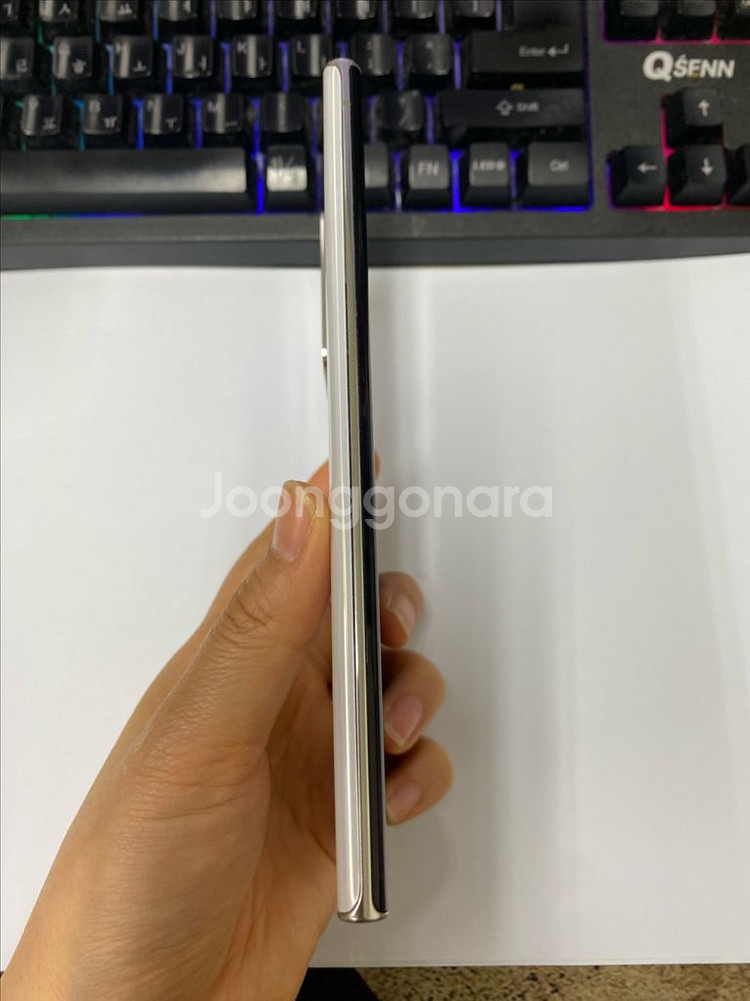 SK 갤럭시노트20울트라 화이트 외관AA급 256G--6