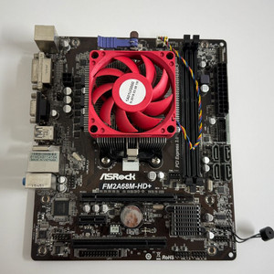 ASRock FM2A68M-HD+, amd athlon