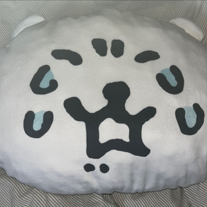 농담곰 양면 얼굴 쿠션 인형