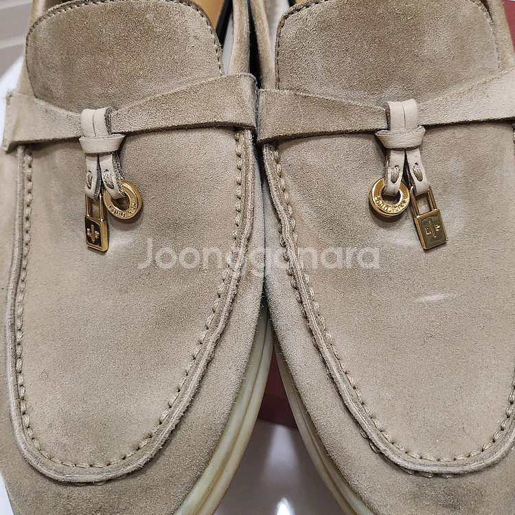 로로피아나 썸머워크 로퍼 샌드스톤--5