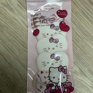 필리밀리 헬로키티 한정판 퍼프 5P 새상품