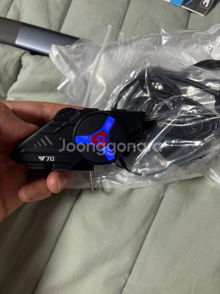 <무료배송 새상품>오토바이 헬멧 블루투스 팜 - 기타--1