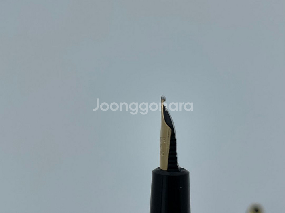 파카 만년필 슬림폴드 블랙 14K 골드 M 닙--3