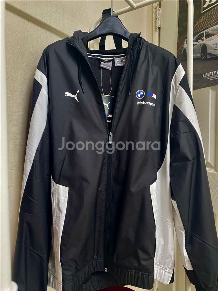 Puma bmw 우븐바람막이 자켓--0