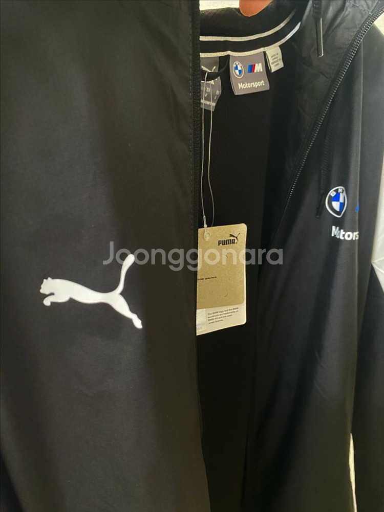 Puma bmw 우븐바람막이 자켓--5
